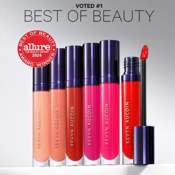 Kevyn Aucoin Velvet Liquid Lip Paint* ~ STUNNING (Brick Red) 5ml NIB - Picture 12 of 15